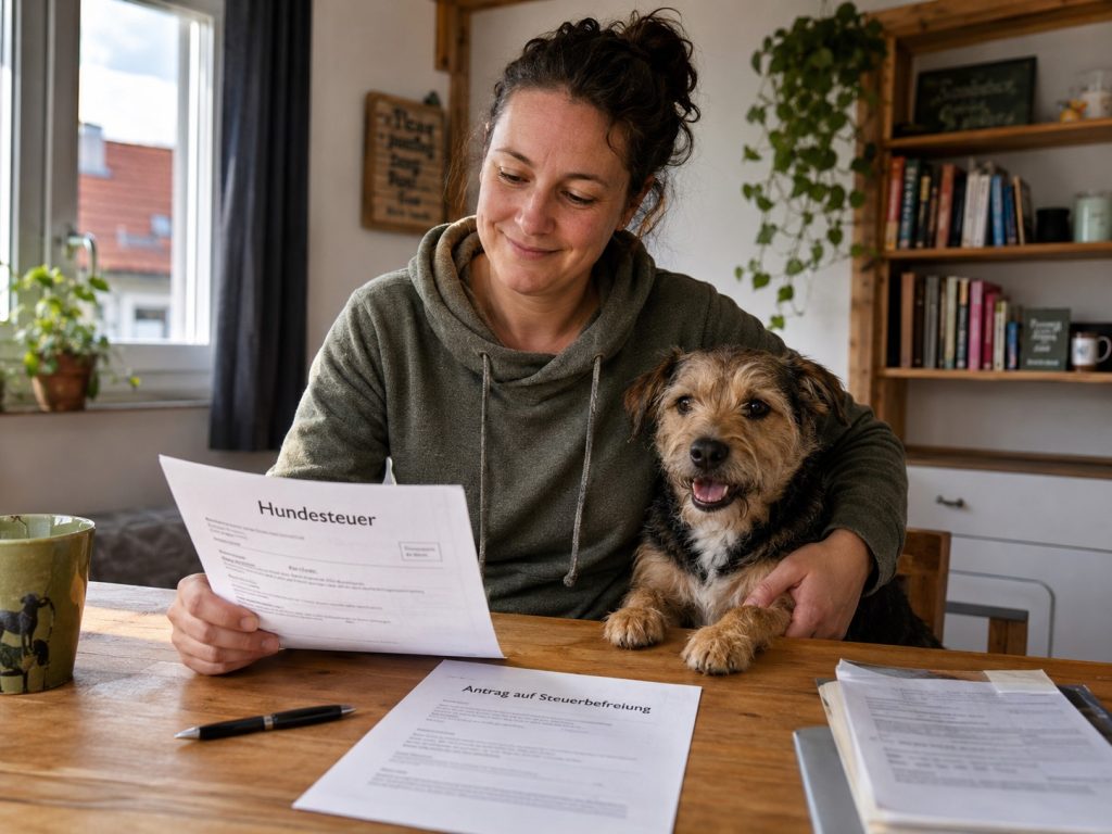 Как получить освобождение от Hundesteuer в Германии?