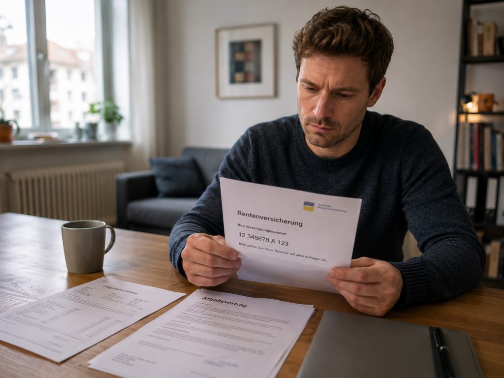 Renten und Sozialversicherungsnummer